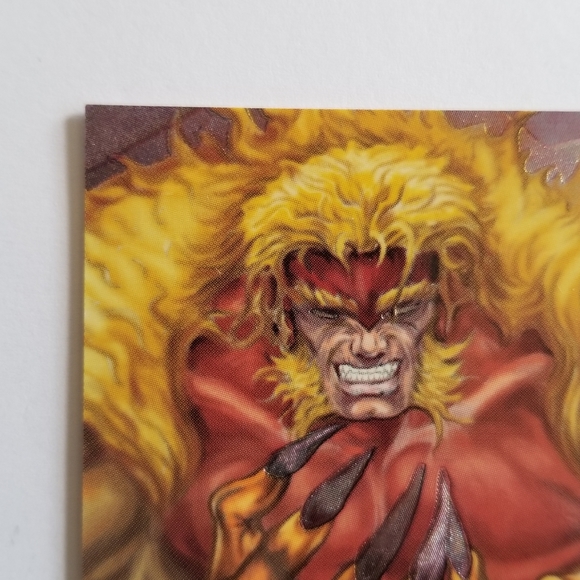 Vintage Marvel Metal trading card from 1995 Sabretooth card #115 - Picture 9 of 11